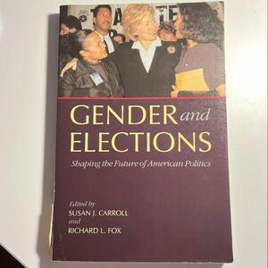 Gender and Elections - Hardcover Political Science Book - Maroon Cover